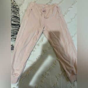 AERIE light pink joggers